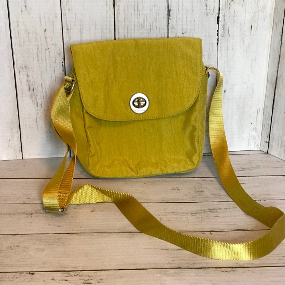 Baggallini Mustard Yellow Crossbody